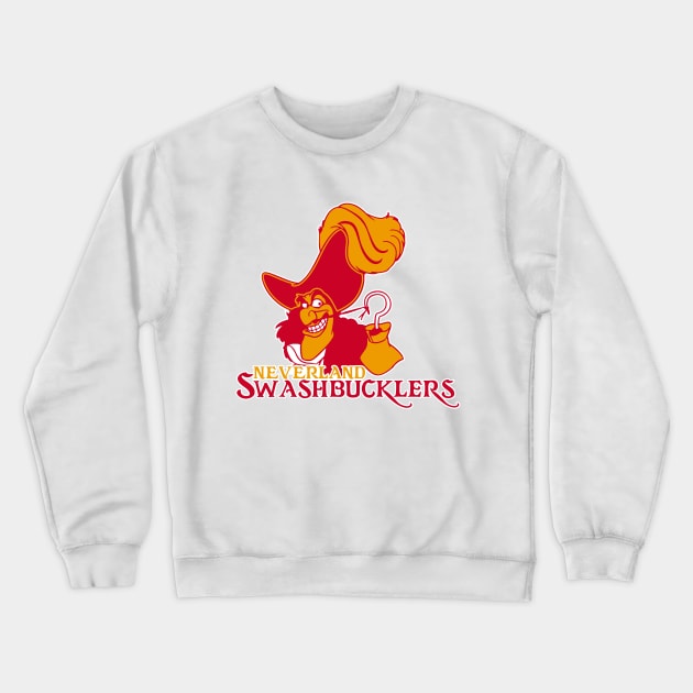 Neverland Swashbucklers Crewneck Sweatshirt by dizzoriented